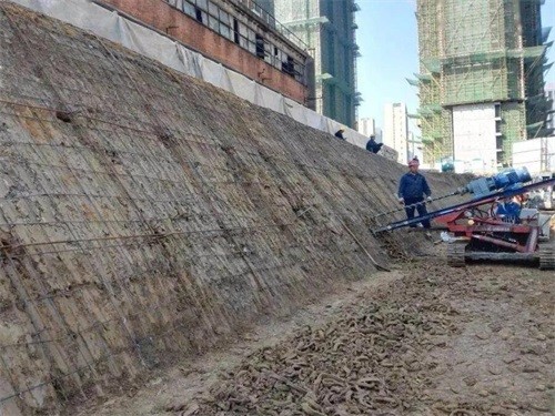 冷水滩建筑边坡支护