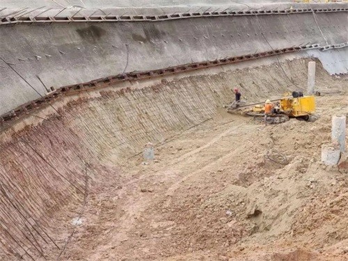 冷水滩基坑边坡加固